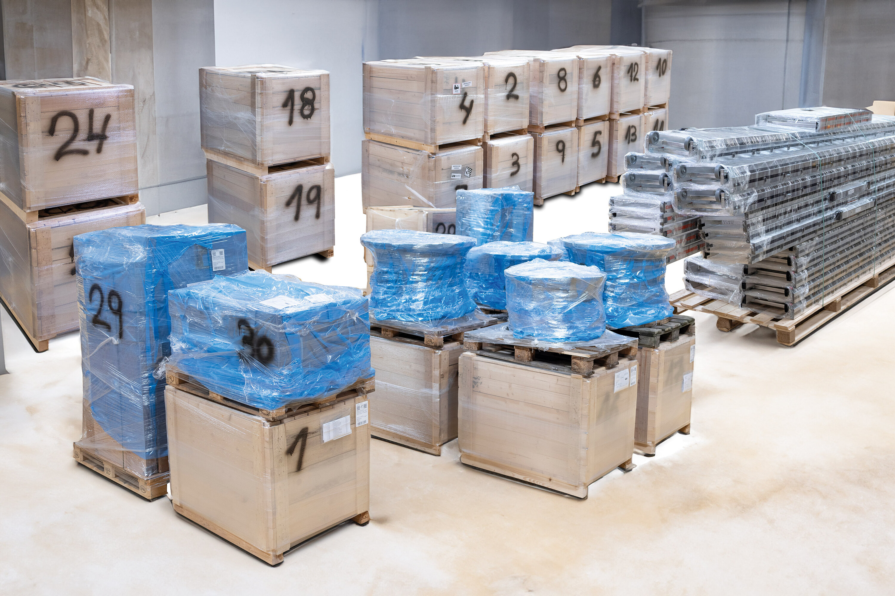 Dienstleistung Sonderverpackung: Wir packen an und ein