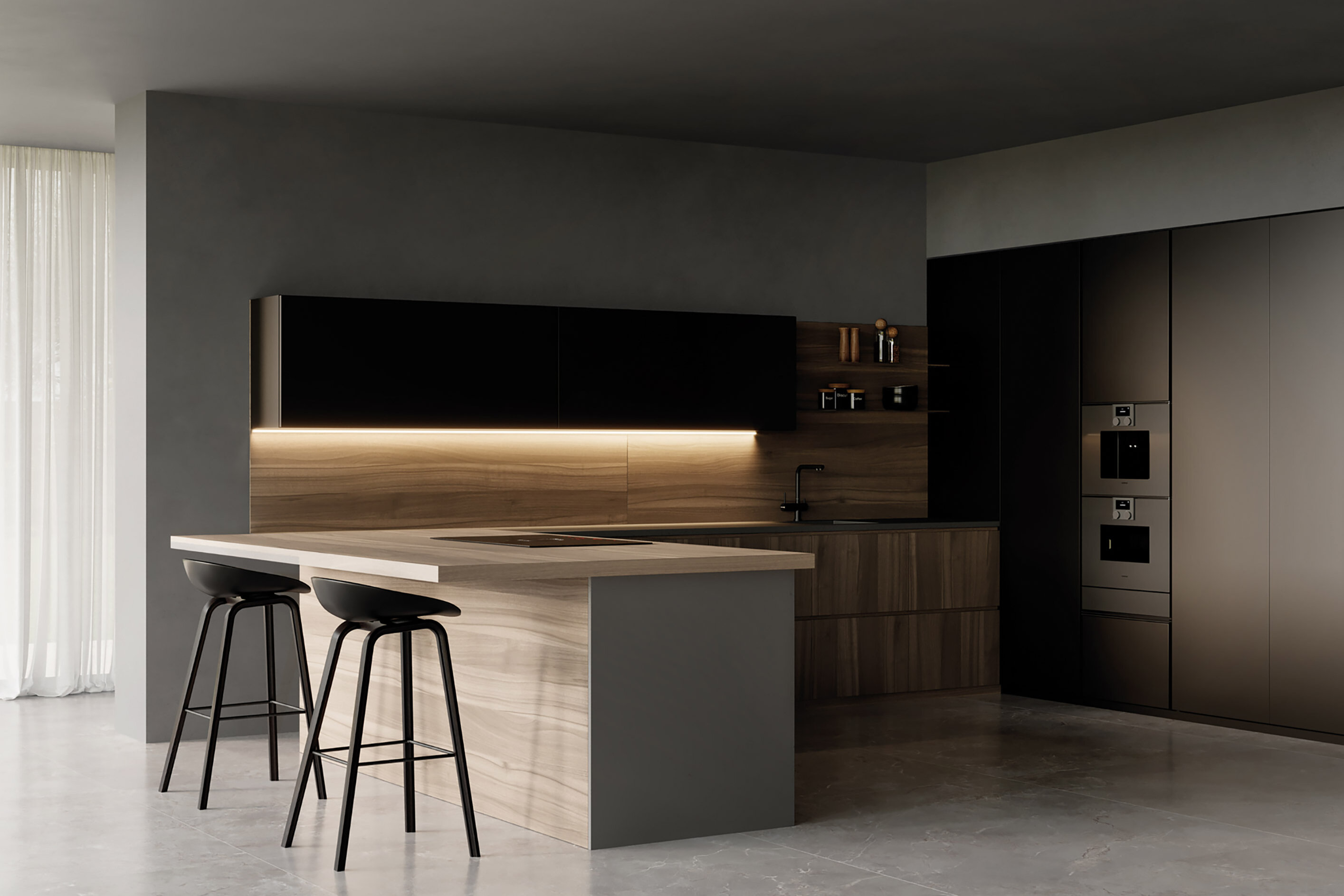 Dynamische Beleuchtung mit Domus Line Wave