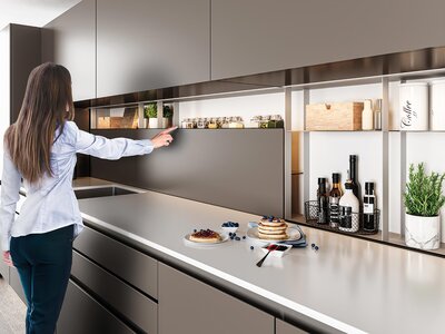 Vertikal Schiebesystem PS70 Küche