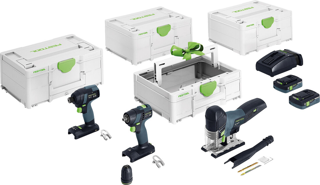 AKTION: Festool 18V Akku-Combo-Sets