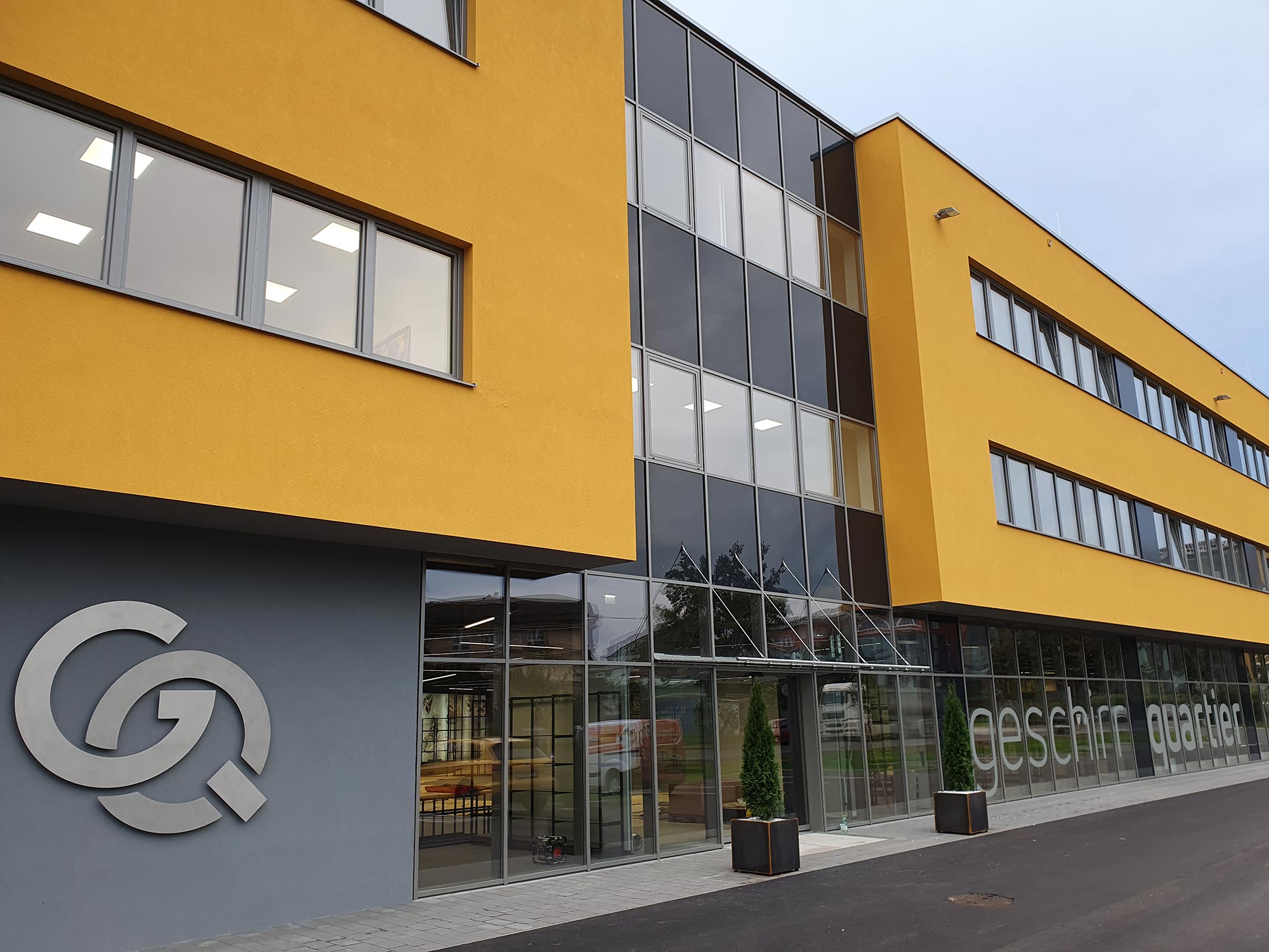 Geschirr-Quartier Außenansicht